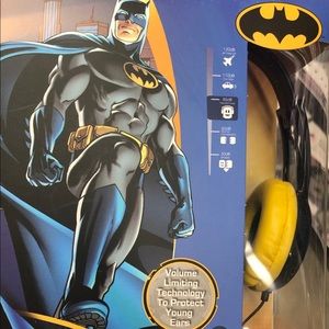 Bat man headphones (kids)
